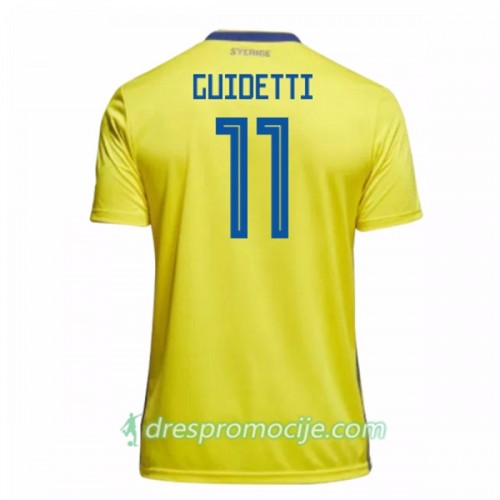 Švedska Dres Guidetti 11 Domaći Svjetsko prvenstvo 2018 Švedska Dres Guidetti 11 Domaći Svjetsko prvenstvo 2018